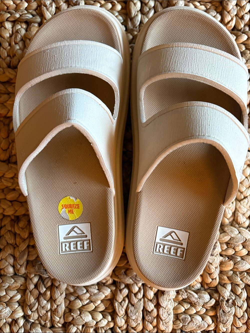 Reef Cushion Bondi 2-Bar Sandals-size 7